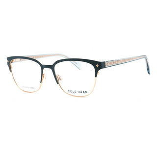 COLE HAAN CH5023 Eyeglasses Teal / Clear Lens-AmbrogioShoes