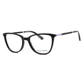 COLE HAAN CH5047 Eyeglasses Black / Clear Lens-AmbrogioShoes