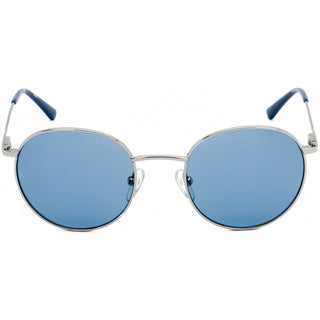 Calvin Klein CK18104S Sunglasses Silver/Blue / Blue-AmbrogioShoes