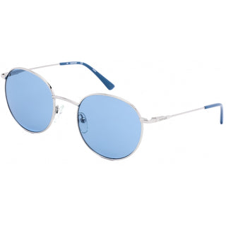Calvin Klein CK18104S Sunglasses Silver/Blue / Blue-AmbrogioShoes