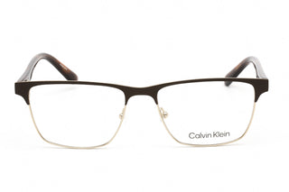 Calvin Klein CK18304 Eyeglasses SATIN BROWN/Clear demo lens-AmbrogioShoes