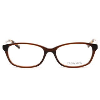 Calvin Klein CK18528A Eyeglasses Crystal Dark Brown / Clear Lens-AmbrogioShoes
