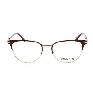 Calvin Klein CK20303 Eyeglasses SATIN BURGUNDY/Clear demo lens-AmbrogioShoes