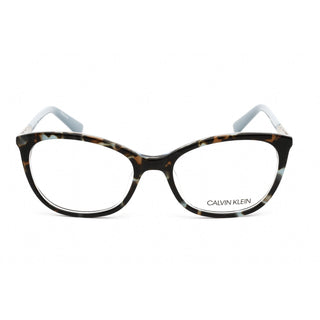 Calvin Klein CK20508 Eyeglasses LIGHT BLUE TORTOISE/SKY/Clear demo lens-AmbrogioShoes