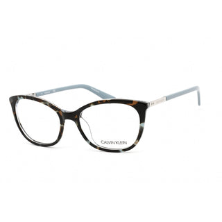 Calvin Klein CK20508 Eyeglasses LIGHT BLUE TORTOISE/SKY/Clear demo lens-AmbrogioShoes
