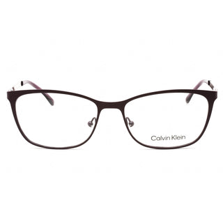 Calvin Klein CK21118 Eyeglasses PLUM/Clear demo lens-AmbrogioShoes
