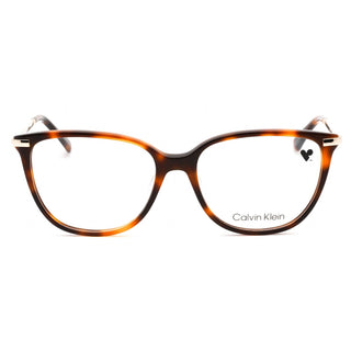 Calvin Klein CK22500 Eyeglasses BROWN HAVANA/Clear demo lens-AmbrogioShoes