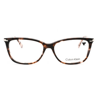 Calvin Klein CK22501 Eyeglasses Rose Tortoise / Clear Lens-AmbrogioShoes