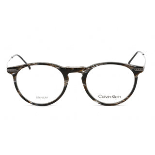 Calvin Klein CK22527T Eyeglasses Horn / Clear Lens-AmbrogioShoes