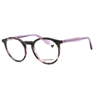 Calvin Klein CK23515 Eyeglasses Violet Havana / Clear Lens-AmbrogioShoes