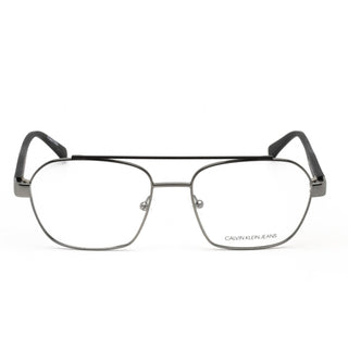 Calvin Klein Jeans CKJ19301 Eyeglasses GUNMETAL/BLACK / clear demo lens-AmbrogioShoes