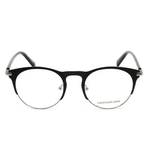 Calvin Klein Jeans CKJ19313 Eyeglasses Matte Black / Clear Lens Unisex Unisex-AmbrogioShoes