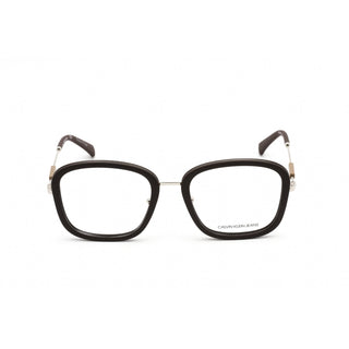 Calvin Klein Jeans CKJ19710 Eyeglasses MATTE DARK BROWN / Clear demo lens-AmbrogioShoes