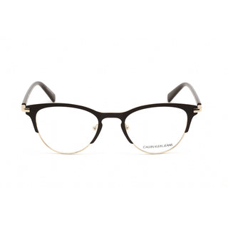 Calvin Klein Jeans CKJ20302 Eyeglasses SATIN BROWN/Clear demo lens-AmbrogioShoes