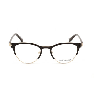 Calvin Klein Jeans CKJ20302 Eyeglasses SATIN BROWN/Clear demo lens Unisex Unisex-AmbrogioShoes