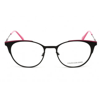 Calvin Klein Jeans CKJ21208 Eyeglasses Black / Bright Rose / Clear Lens-AmbrogioShoes