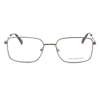 Calvin Klein Jeans CKJ21222 Eyeglasses DARK RUTHENIUM / GREY/Clear demo lens-AmbrogioShoes