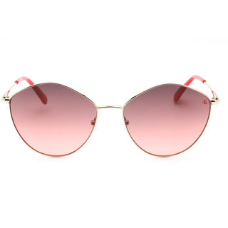 Calvin Klein Jeans CKJ22202S Sunglasses GOLD / Pink Gradient Women's-AmbrogioShoes