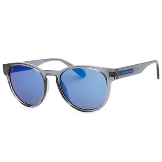 Calvin Klein Jeans CKJ22609S Sunglasses Transparent Grey / Blue Unisex Unisex Unisex-AmbrogioShoes