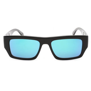 Calvin Klein Jeans CKJ22635S Sunglasses BLACK / Blue Mirror Unisex-AmbrogioShoes