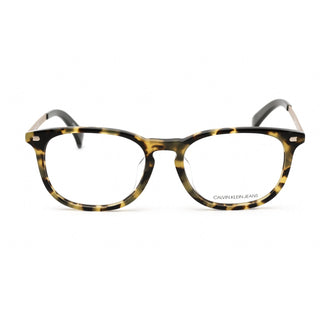 Calvin Klein Jeans CKJ493AF Eyeglasses GREEN TORTOISE/Clear demo lens-AmbrogioShoes