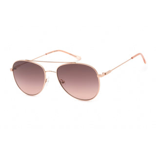 Calvin Klein Retail CK20120S Sunglasses Rose Gold / Brown/Blush-AmbrogioShoes