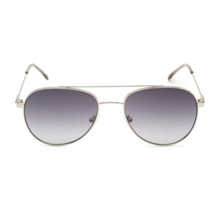 Calvin Klein Retail CK20120S Sunglasses Silver / Smoke Gradient Women's-AmbrogioShoes