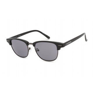 Calvin Klein Retail CK20314S Sunglasses Shiny Black / Solid Smoke Women's-AmbrogioShoes