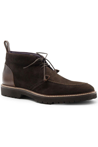 Campo High Suede Chukka Boot - Nicotine-Dellamoda