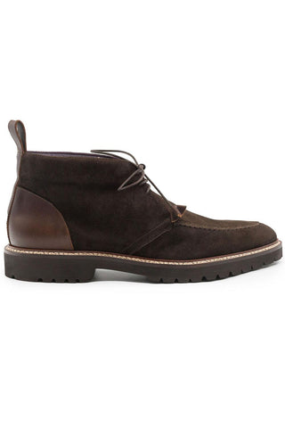 Campo High Suede Chukka Boot - Nicotine-Dellamoda
