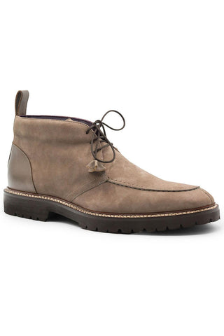 Campo High Suede Chukka Boot - Taupe-Dellamoda