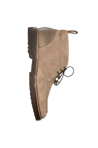 Campo High Suede Chukka Boot - Taupe-Dellamoda