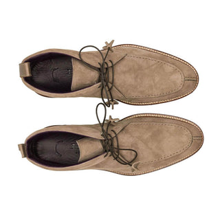 Zelli Italia Campo Men's Shoes Tuape Goat-Skin Suede Chukka Boot (ZEL1072)