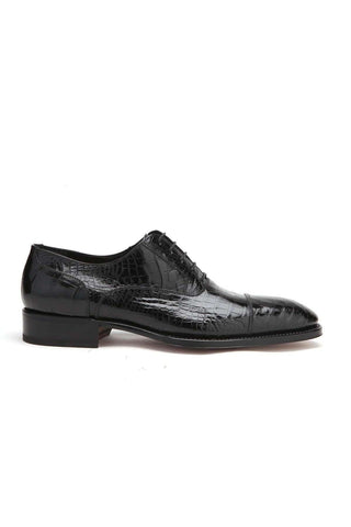 Caporicci 1102 Alligator Cap-Toe Oxford-AmbrogioShoes