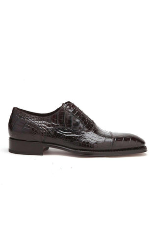 Caporicci 1102 Alligator Cap-Toe Oxford-AmbrogioShoes