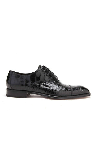 Caporicci 1114 Alligator Cap-Toe Oxford-AmbrogioShoes