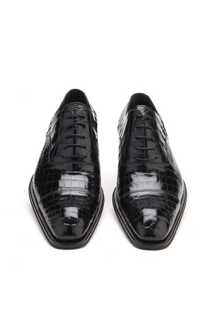 Caporicci 1114 Alligator Cap-Toe Oxford-AmbrogioShoes