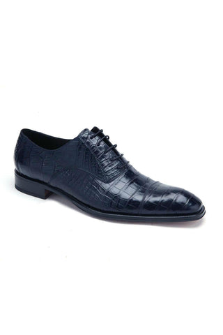 Caporicci 1114 Alligator Cap-Toe Oxford