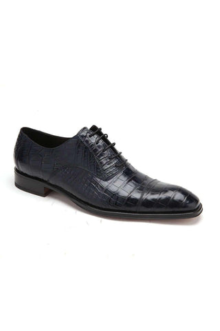Caporicci 1114 Alligator Cap-Toe Oxford