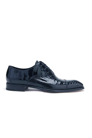 Caporicci 1114 Alligator Cap-Toe Oxford
