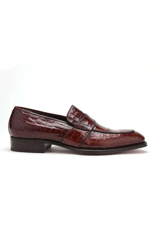 Caporicci 1208 Alligator Split-Toe Loafer-AmbrogioShoes