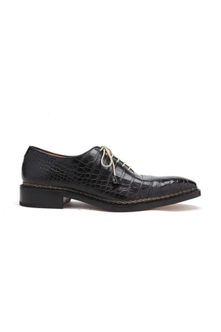 Caporicci 1400 Alligator Oxford-AmbrogioShoes
