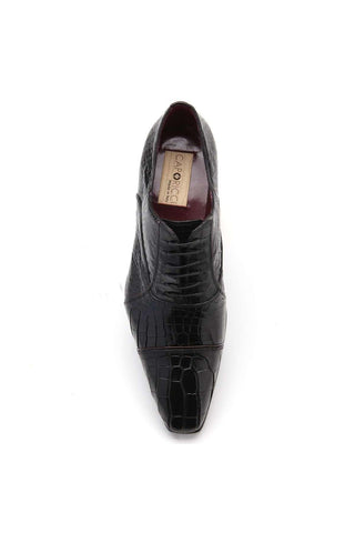 Caporicci 201 Alligator Cap-Toe Oxford-AmbrogioShoes