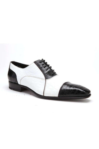 Caporicci 201 Alligator Cap-Toe Oxford-AmbrogioShoes