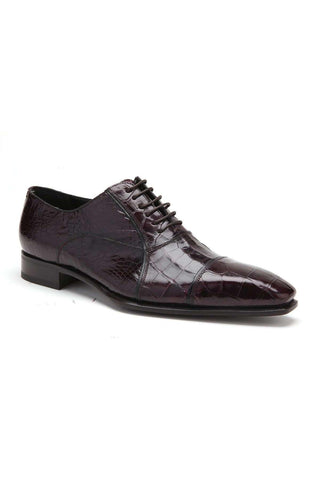 Caporicci 201 Alligator Cap-Toe Oxford-AmbrogioShoes