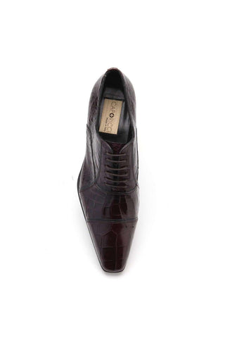 Caporicci 201 Alligator Cap-Toe Oxford-AmbrogioShoes
