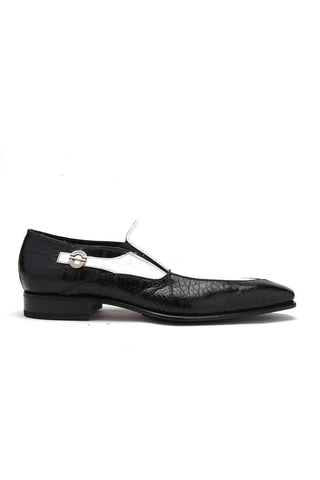 Caporicci 203 Alligator Skin Split-Toe Loafer-AmbrogioShoes