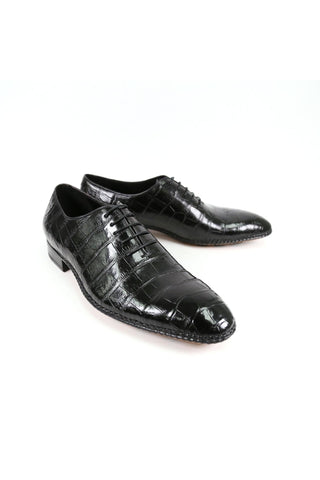 Caporicci 2543 Alligator Wholecut Oxford-AmbrogioShoes