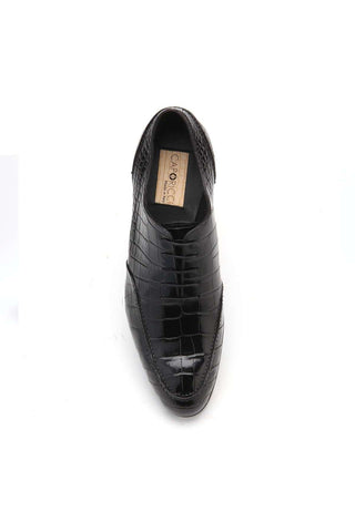 Caporicci 3319 Alligator Oxford-AmbrogioShoes