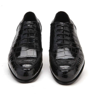 Caporicci 3319 Men's Shoes Exotic Alligator Skin Oxfords (CAP1017)-AmbrogioShoes
